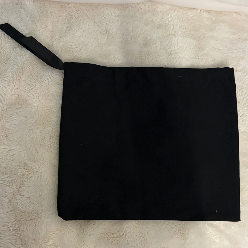 CHANEL Black Drawstring Dust Bag